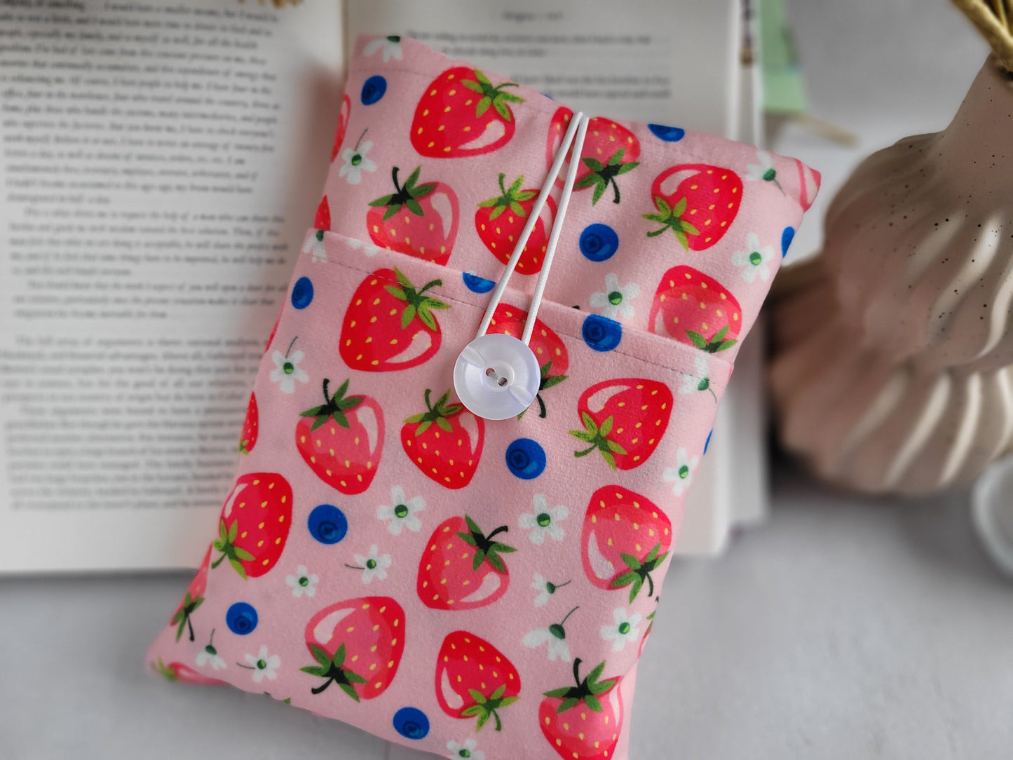 Tasca portadocumenti "Fragole"
