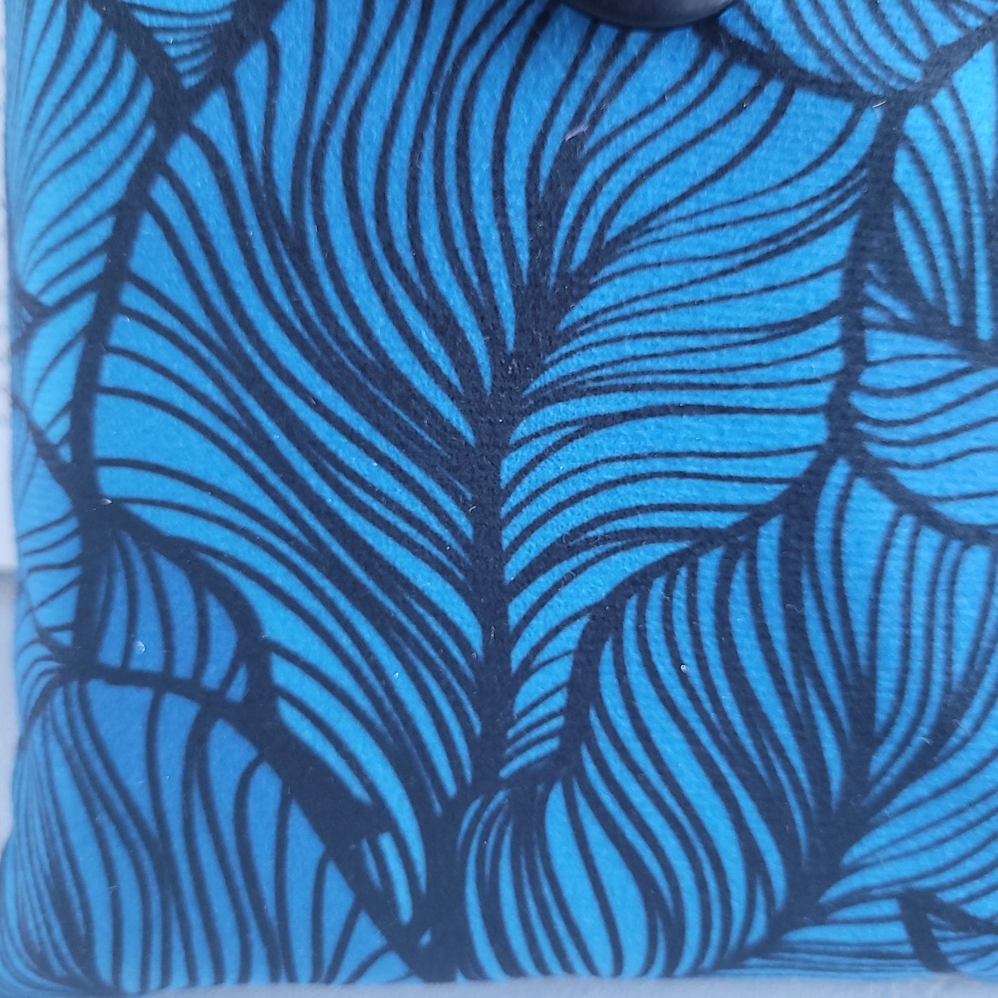 Tasca porta libri "Blu elegante"