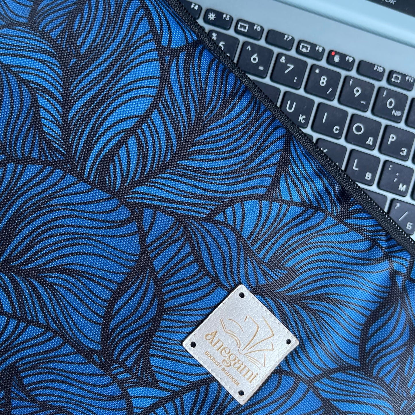 Husă pentru laptop „Albastru elegant”