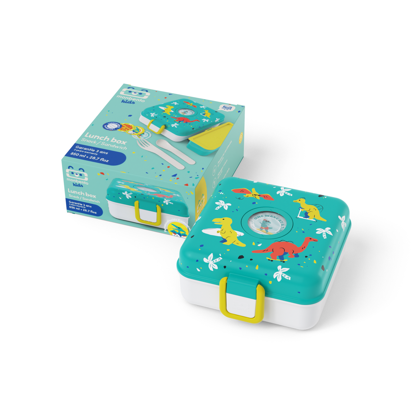 Детска кутия за храна Monbento Snacky Dino