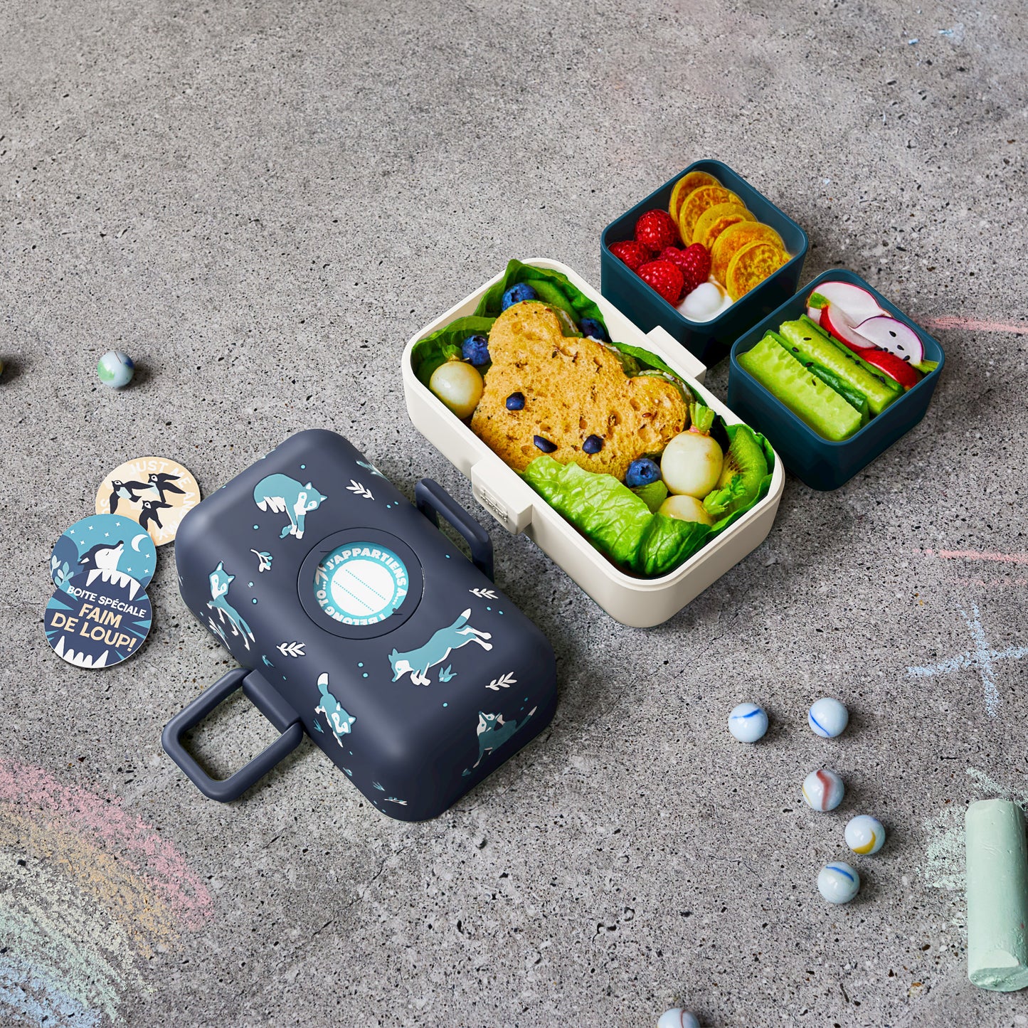 Monbento Tresor Wolf детска кутия за обяд