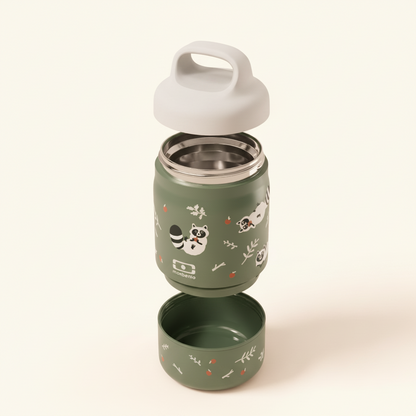 Contenitore termico per alimenti Monbento Handy Racoon