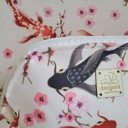 Cable and Mouse Pouch “Koi Fish”