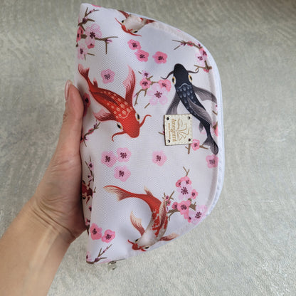 Cable and Mouse Pouch “Koi Fish”