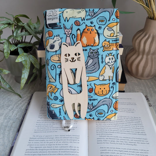 Комплект подвързия и книгоразделител" Котка"