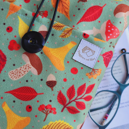 Book sleeve " Autunno" Viaggare coi libri