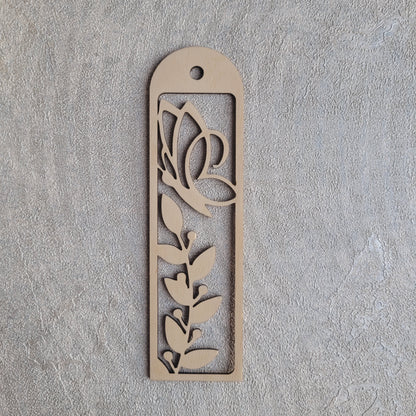 Book sleeve e segnalibro in legno " Montagna " Viaggare coi libri