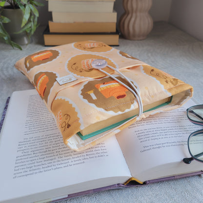 Book sleeve " Cozy " Viaggare coi libri