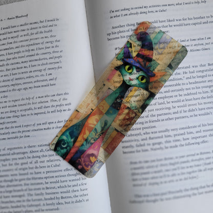 Комплект книгоразделители „Магическите котки”