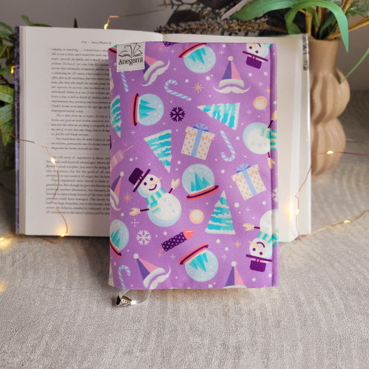Подвързия за книга "Purple Snowday "