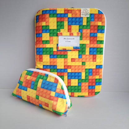 Комплект папка и несесер " Конструктор "