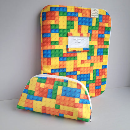 Комплект папка и несесер " Конструктор "