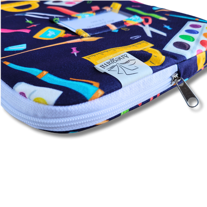 Папка за учебници от текстил „Време за изкуство“