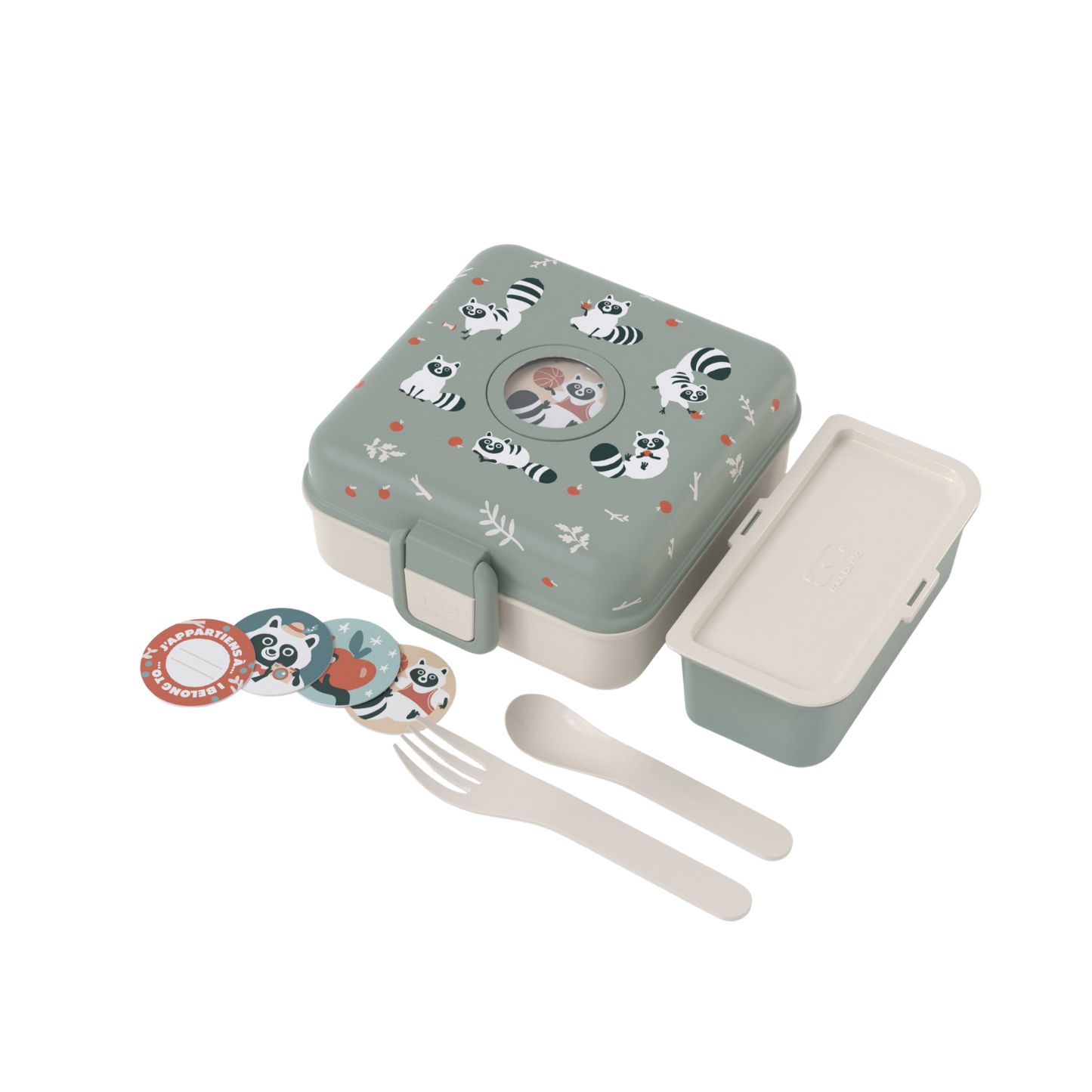 Детска кутия за храна Monbento Snacky Racoon