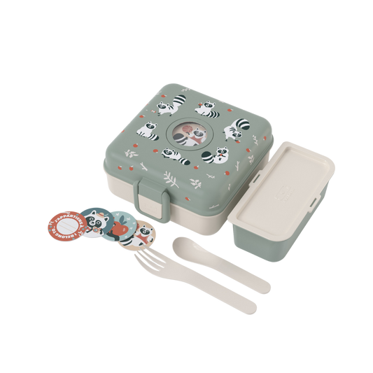 Детска кутия за храна Monbento Snacky Racoon