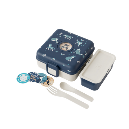 Детска кутия за храна Monbento Snacky Wolf