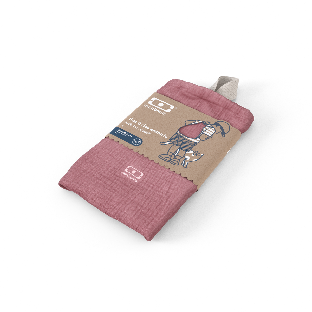 Чанта за обяд Monbento Buddy Pink