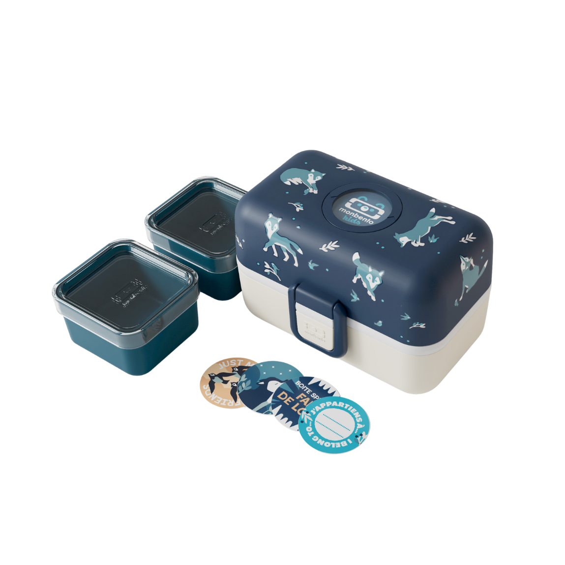 Детска кутия за обяд Monbento Tresor Wolf