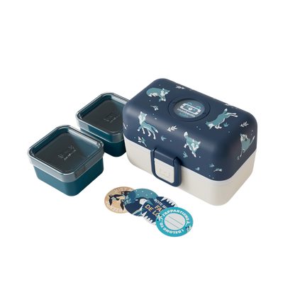 Детска кутия за обяд Monbento Tresor Wolf