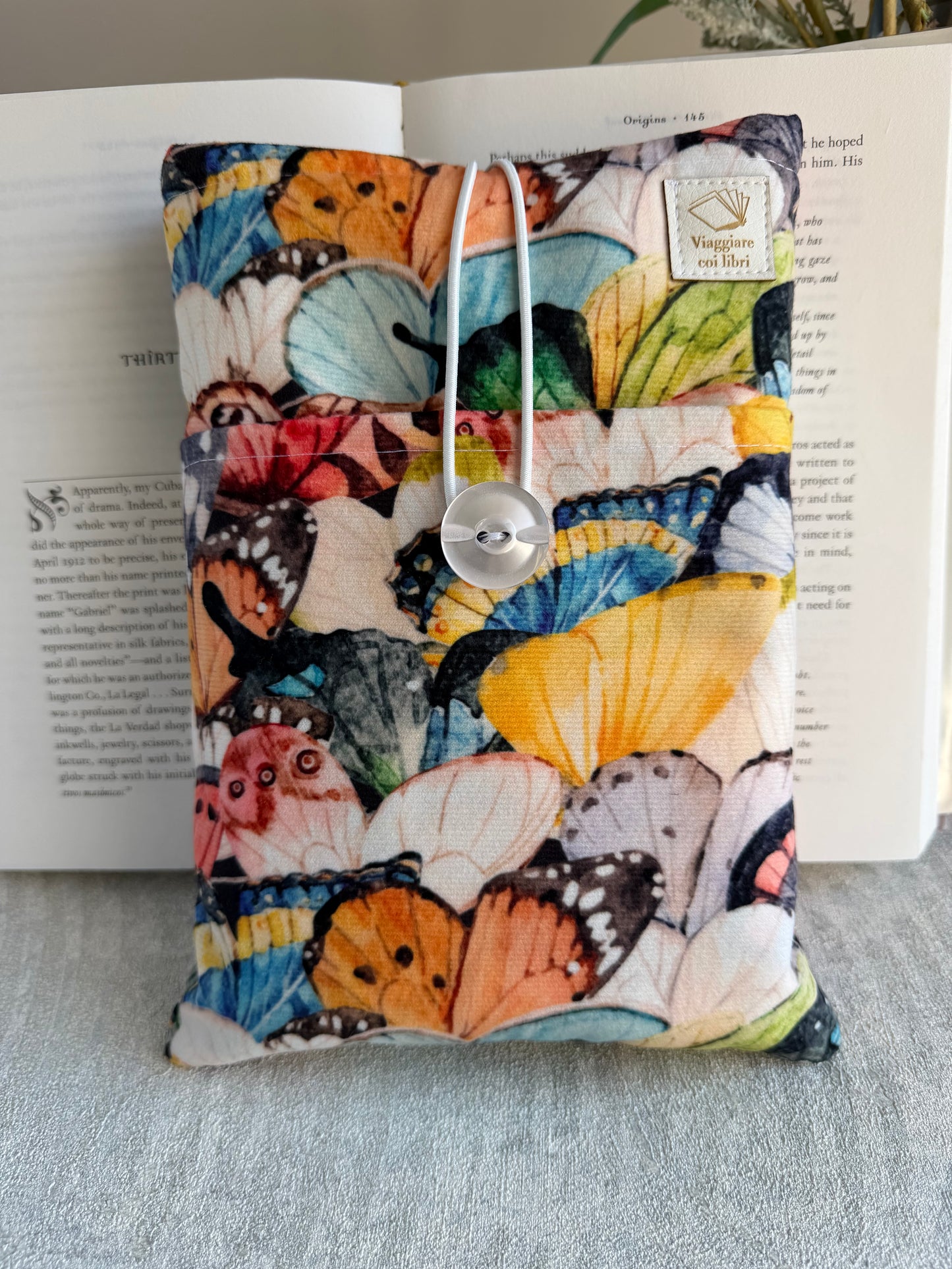 Book sleeve " Volo di Colori “