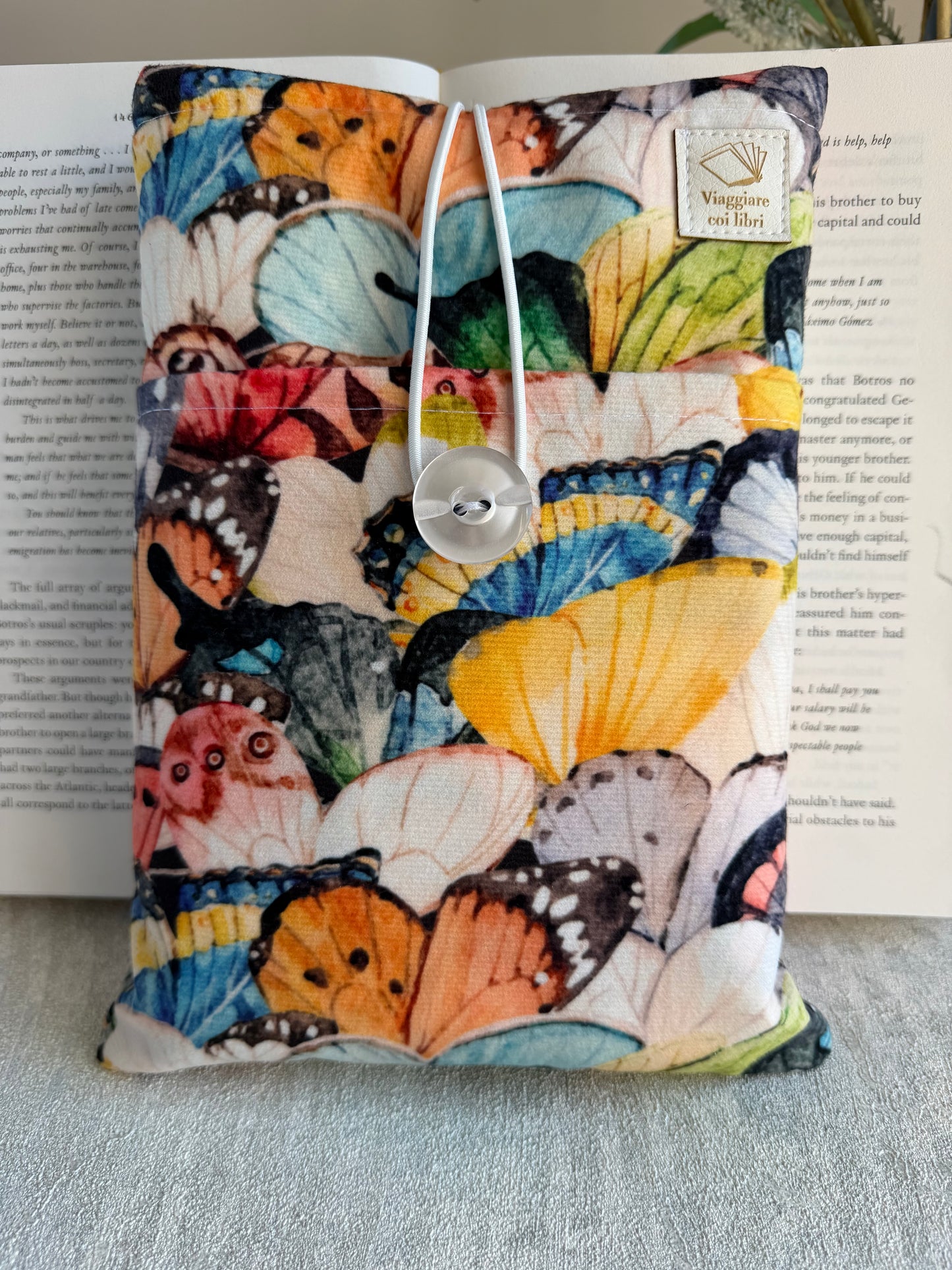 Book sleeve " Volo di Colori “