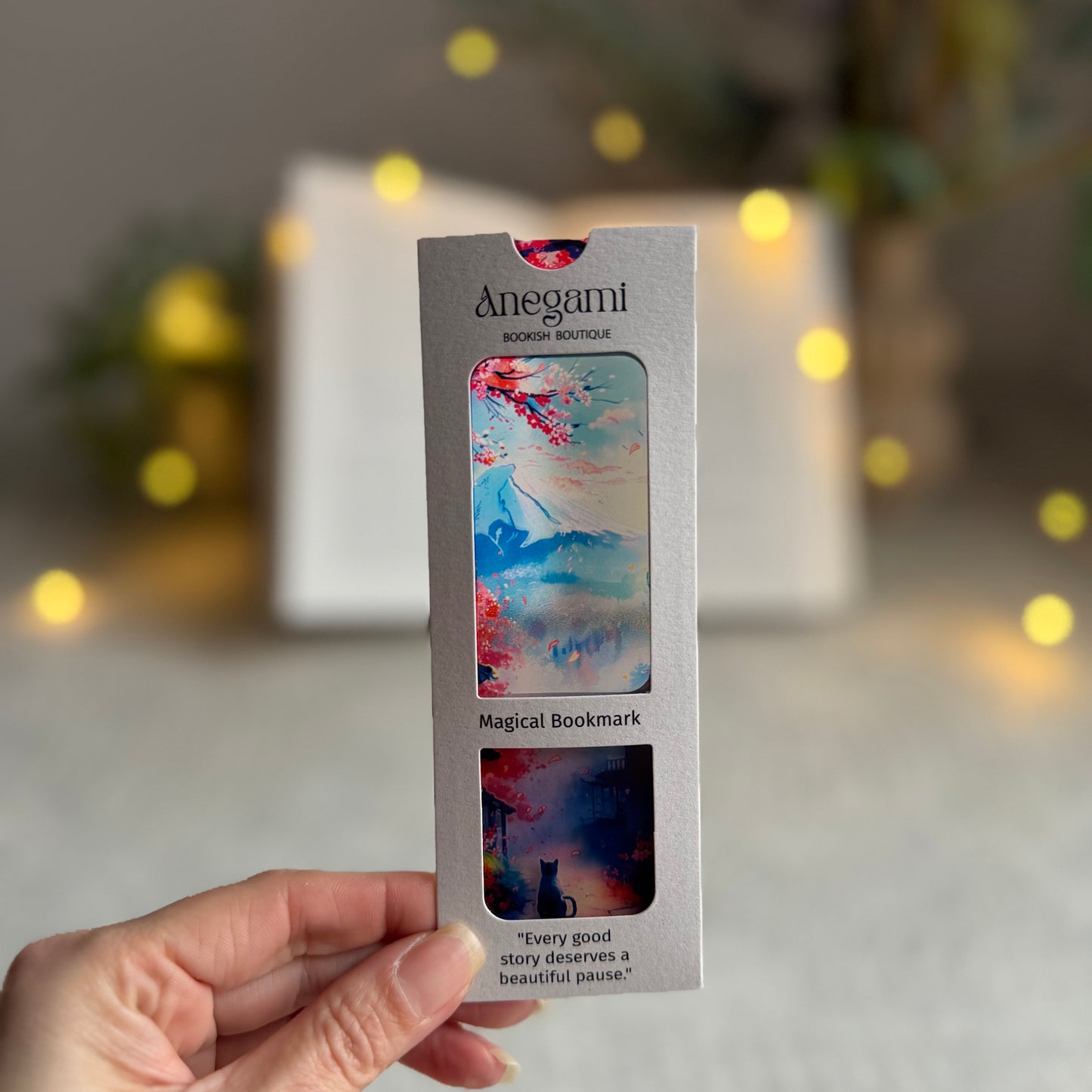 Магически книгоразделител „Blossom Journey“