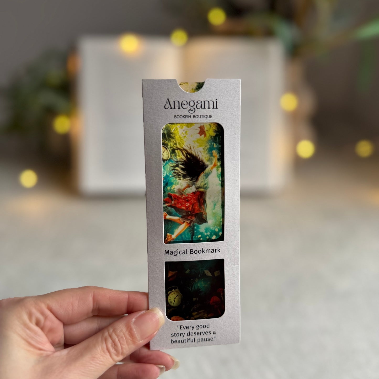 Магически книгоразделител „ Where Time Breaks "