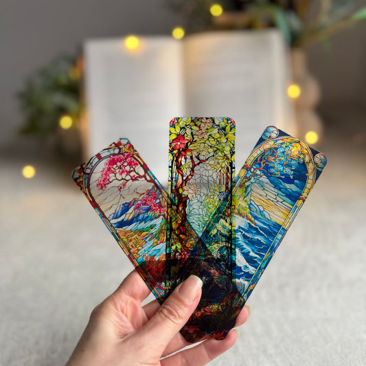 Комплект книгоразделители „ Витражи ”