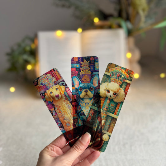 Комплект книгоразделители „Магическите кучета”