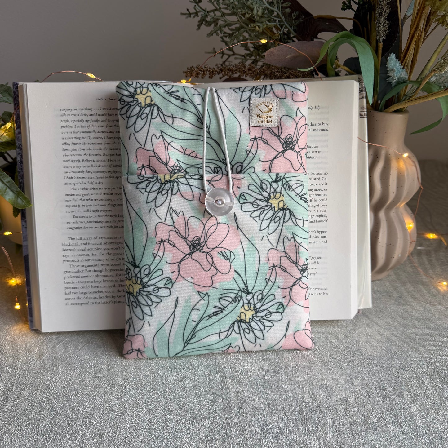 Book sleeve " Carezza di Primavera “