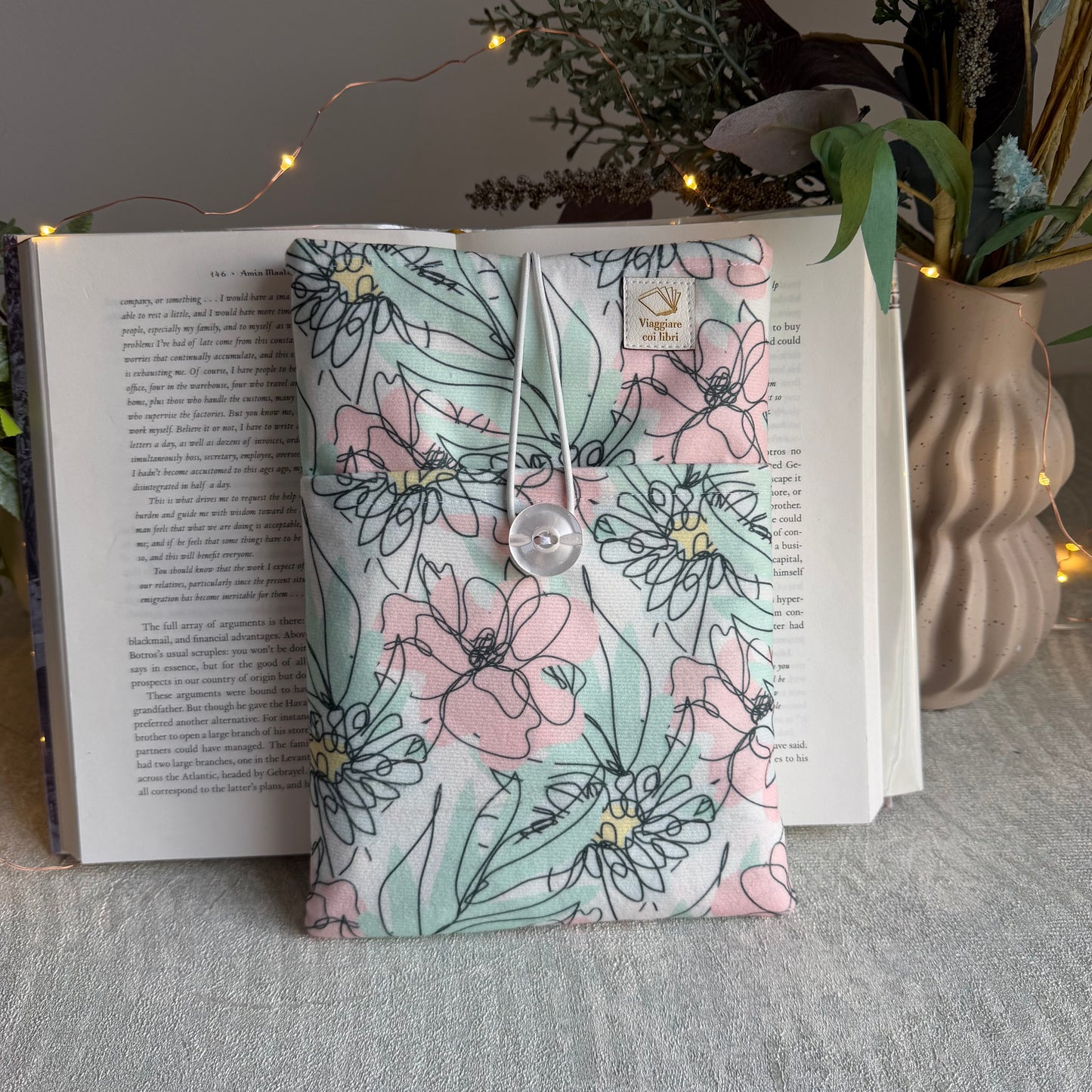 Book sleeve " Carezza di Primavera “
