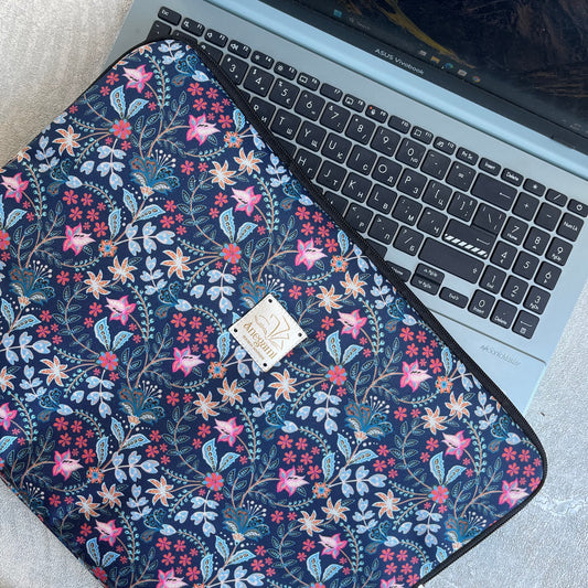 Custodia per laptop "Giardino fiorito" 