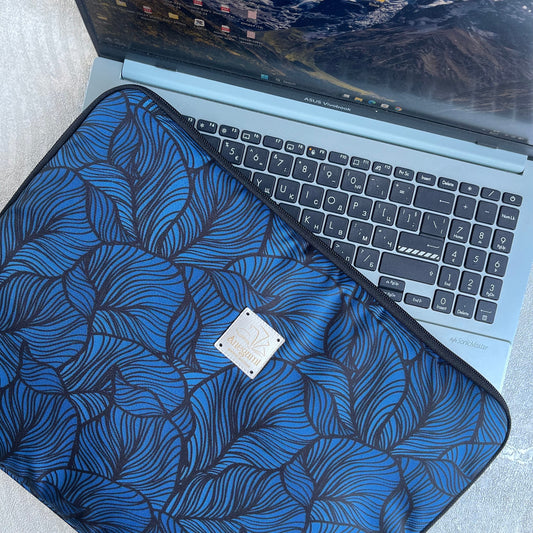 Custodia per laptop "Blu elegante" 