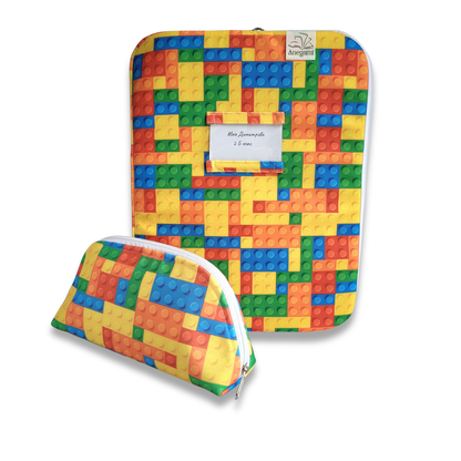 Комплект папка и несесер " Конструктор "