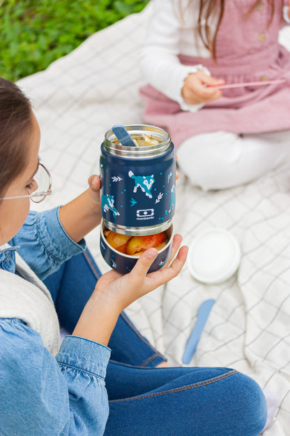 Термос за храна Monbento Handy Wolf