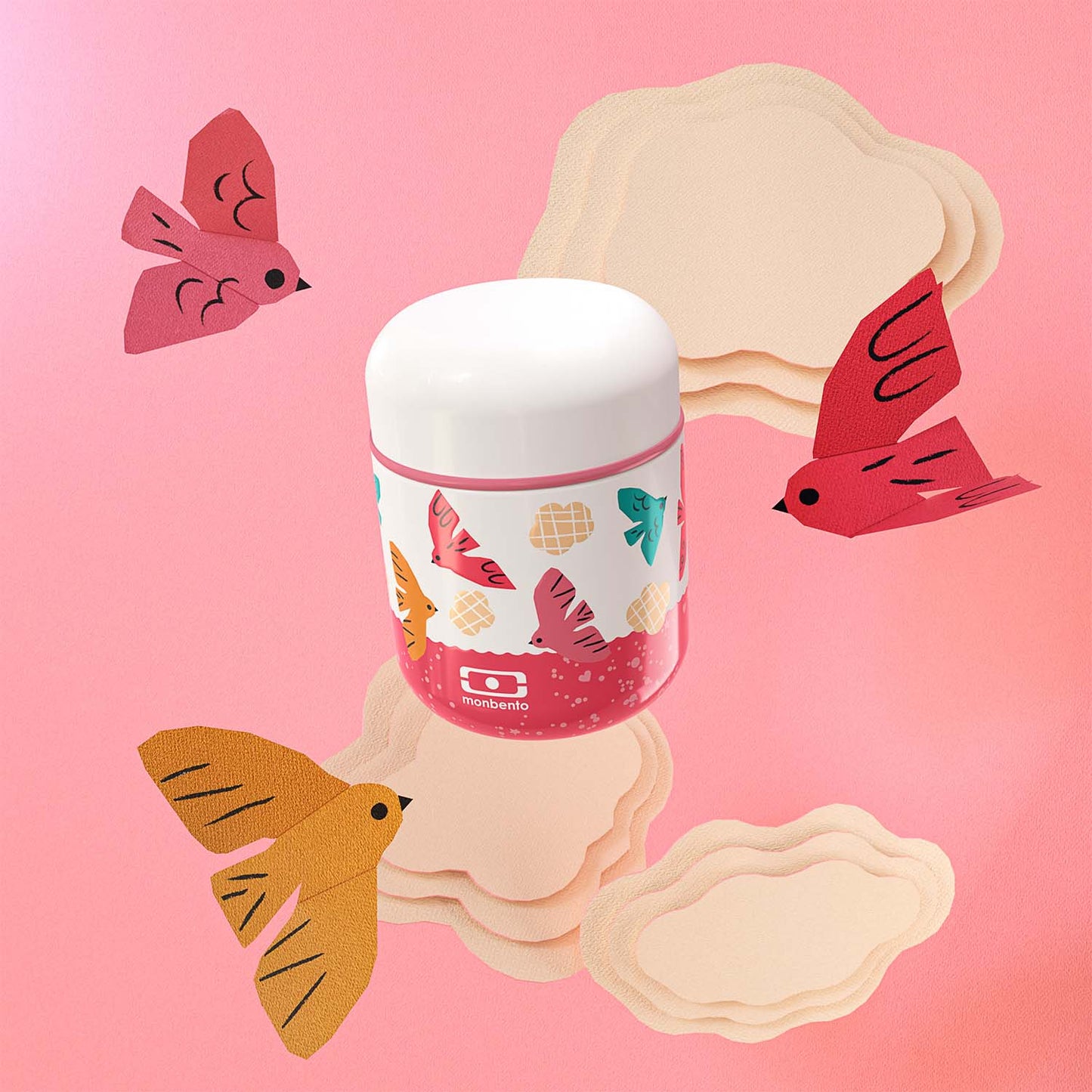 Термос за храна Monbento Capsule Birds