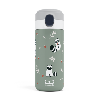 Monbento Pop Racoon– компактна термо бутилка 360 ml