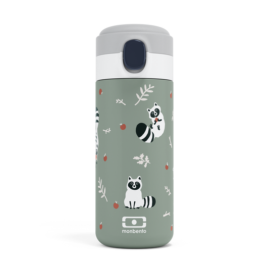 Monbento Pop Racoon– компактна термо бутилка 360 ml