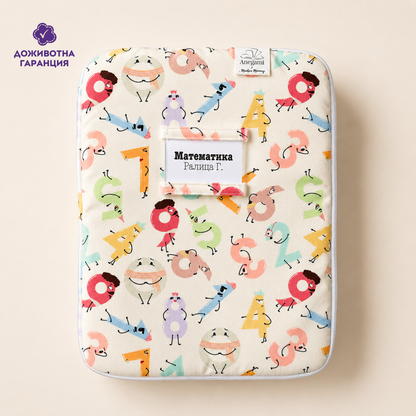 Папка за учебници Приятели с числата by Dr Modern Mommy