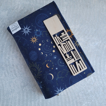 Аксесоари за книги комплект – подвързия и дървен книгоразделител