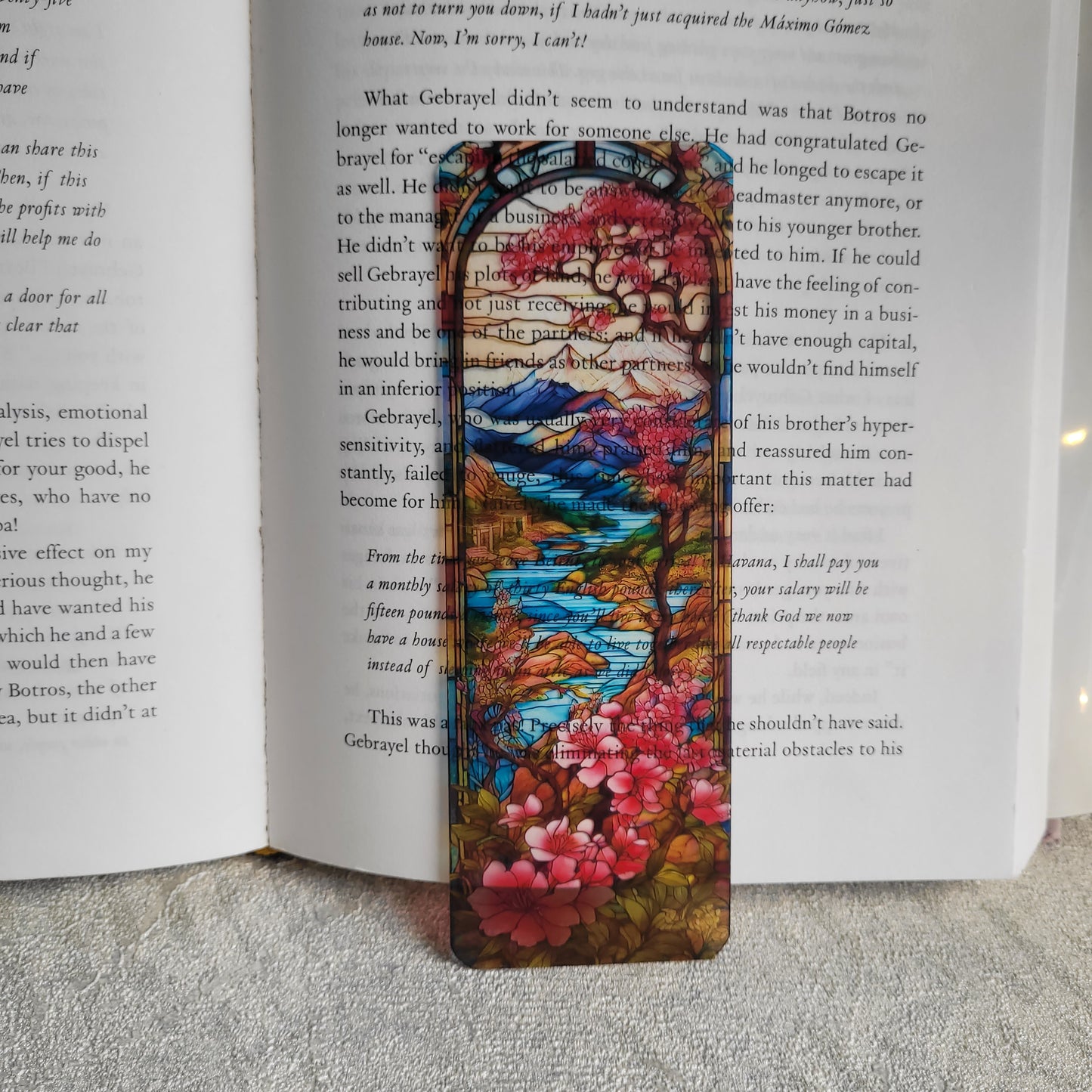 Комплект книгоразделители „ Витражи ”