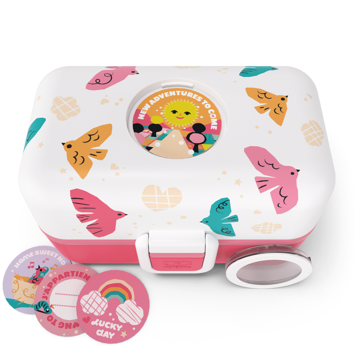 Детска кутия за обяд Monbento Tresor Birds