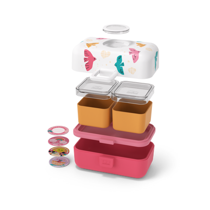 Детска кутия за обяд Monbento Tresor Birds