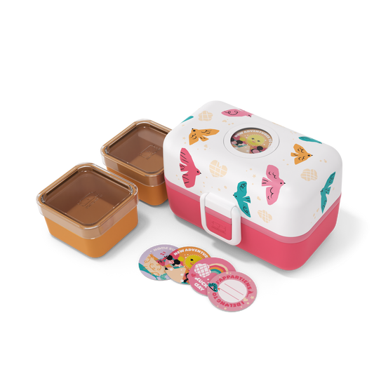 Детска кутия за обяд Monbento Tresor Birds