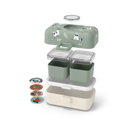 Monbento Tresor Racoon детска кутия за обяд