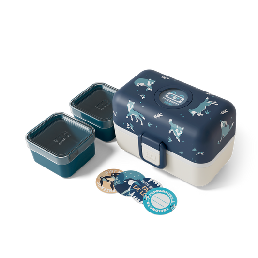 Детска кутия за обяд Monbento Tresor Wolf